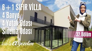 VİLLA TURU 🏡🌱🌲BOL SOHBET İÇERİR DİKKAT  61 Villa Turu  4 Banyo  Kış Bahçesi VLOG 32 [upl. by Nawat]