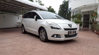 2013 Peugeot 5008 StartUp Full Vehicle Tour and Test Drive [upl. by Otxis75]