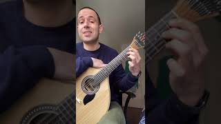 GUITARRA PORTUGUESA 1 aula  G  D7 [upl. by Ennovad]