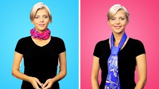 30 EASY WAYS TO TIE YOUR SCARF [upl. by Leur]