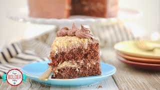 Rich German Chocolate Cake Recipe  Gemmas Bigger Bolder Baking [upl. by Nitaf]