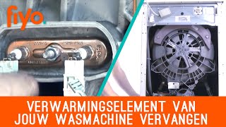 Verwarmingselement van jouw wasmachine vervangen [upl. by Duston]