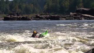 Combat Rolls  Rolling a Kayak in Whitewater [upl. by Elrae]