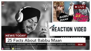 Reaction on 25 Facts About BABBU MAAN [upl. by Godfree]