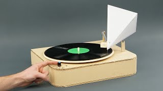 DIY Simple Vinyl Record Player [upl. by Jahncke326]