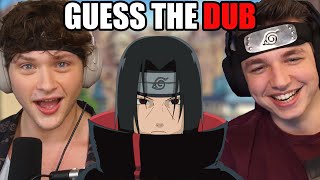 GUESS THE NARUTO DUB VOICE CHALLENGE ft IShinobi [upl. by Ellehcen983]