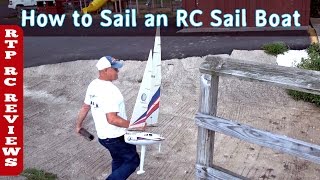 How to Sail the Sanibel RC Sailboat for racing or pleasure [upl. by Leontina]