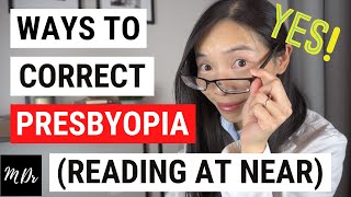 What is Presbyopia and how to get rid of reading glasses  Dr Rohit Shetty [upl. by Nwonknu]