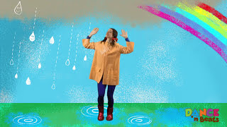 Preschool Learn to Dance Drip Drop Rain [upl. by Alick]