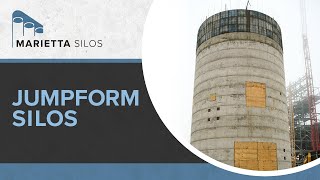 Concrete Silo Construction Methods  Jumpform Silos [upl. by Westfahl]