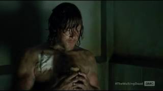 daryl in the cell 7x03 clip the walking dead [upl. by Frank519]