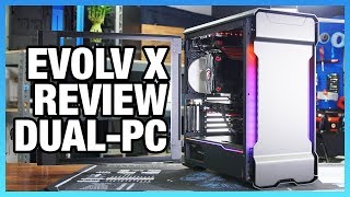 Phanteks Evolv X Case Review DualSystem Thermals amp Quality [upl. by Scherle]