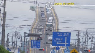 Japans Most Terrifying Bridge Eshima Ohashi [upl. by Hoskinson36]