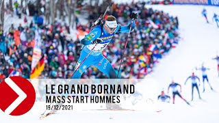 MASS START HOMMES  LE GRAND BORNAND 2021 [upl. by Arraet96]