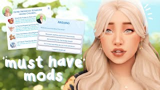 must have sims 4 mods that improve amp add realistic gameplay ♡ [upl. by Tomlin]