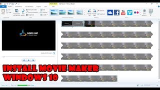 install movie maker Windows 10 [upl. by Cacilia]