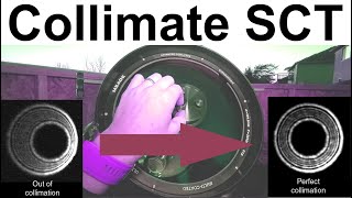 How to Collimate a SCT Telescope Do it the SAFE and EASY way [upl. by Angelita]