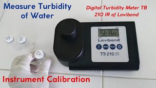 Measuring Turbidity in Water Calibration amp Measurement by Digital Turbidity Meter [upl. by Fifine]