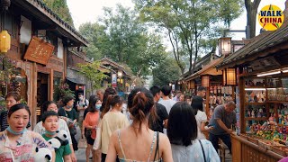 Walk China 4K  Broad and Narrow Alley  Chengdu Street Walking  Summer 2021 [upl. by Schapira]