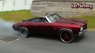 Candy Brandywine 71 Chevelle SS Vert on 24quot Forgiatos Pt 1  1080p HD [upl. by Arebma832]