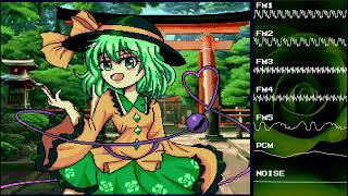 Touhou Arrangement Hartmanns Youkai Girl  GenesisMega Drive 【東方アレンジ】ハルトマンの妖怪少女  メガドライブ [upl. by Eicrad]