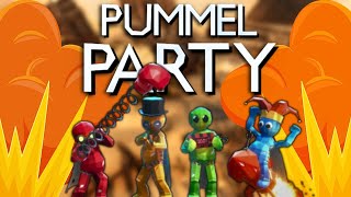 PUMMELING EACH OTHER IN PUMMEL PARTY Live [upl. by Darice107]