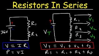 Resistors In Series  The Easy Way [upl. by Neelie]