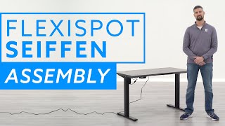 How To Flexispot Seiffen Standing Desk Assembly [upl. by Ker]