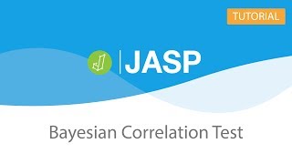 JASP Tutorial Bayesian Correlation Test [upl. by Asselam]