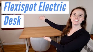 Flexispot Electric Standing Desk Review [upl. by Atires940]