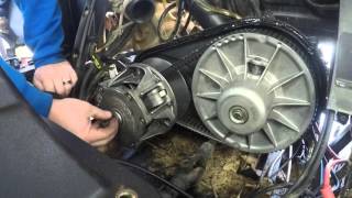 Rzr 800 Belt Service [upl. by Nigem]