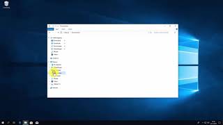 Windows 10 Verkenner map aanmaken of hernoemen [upl. by Lemor550]
