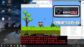 Nestopia el mejor Emulador Nintendo NES y FAMICOM Como Configurar Paso a Paso [upl. by Secor]