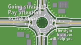 Navigating A MultiLane Roundabout [upl. by Carlin]