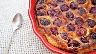 LE VRAI CLAFOUTIS TRADITIONNEL AUX CERISES🍒 [upl. by Arag422]