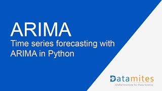 ARIMA in Python  Time Series Forecasting Part 2  Datamites Data Science Projects [upl. by Aerbas]