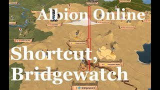 Albion Online  Caerleon to Bridgewatch fast almost safely [upl. by Crean]