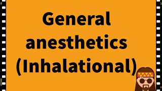 Pharmacology General Anesthetics Anesthesia CNS MADE EASY [upl. by Noyart]