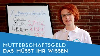 ▶ Alles zum Mutterschaftsgeld [upl. by Tansey]