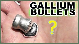 Giant GALLIUM Bullet Experiment  What happens [upl. by Taddeo]