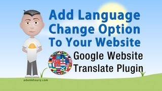 Website Language Translator Google Plugin Tutorial Add Code and Style [upl. by Orman]