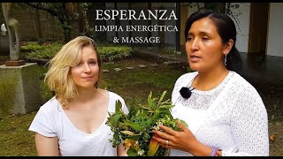 ESPERANZA  ASMR LIMPIA ESPIRITUAL  SPIRITUAL CLEANSING Pembersihan Cuenca Indian barber [upl. by Anayi]