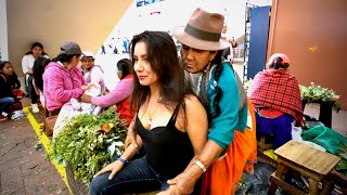 Spiritual Cleansing Limpia Espiritual and ASMR Massage in Cuenca Ecuador [upl. by Nwahsuq893]