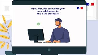 France Visas  Uploading your documents to FranceVisas [upl. by Nalehp]