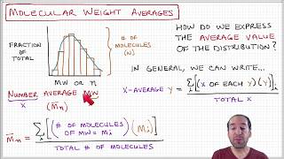 Introduction to Polymers  Lecture 42  Number average molecular weight [upl. by Manley441]