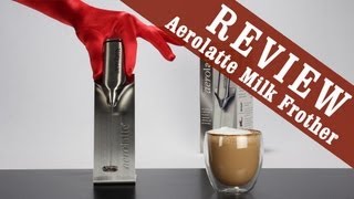 Aerolatte Milk Frother  Exclusive Review [upl. by Olifoet339]