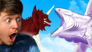 Reacting to FLYING BLOOP vs DESTOROYAH [upl. by Cesar]