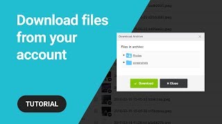 How to download files from pCloud for web [upl. by Auqenahs379]