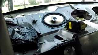 2004 Ford Taurus SES Speaker Removal and Install [upl. by Paten]