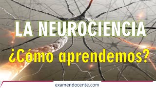 NEUROCIENCIA Y EDUCACIÓN  examen docente [upl. by Sidwell]